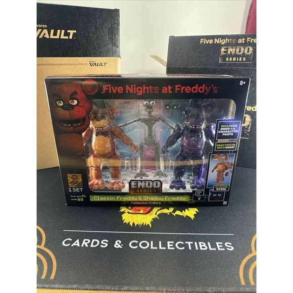 Jazwares Other - Jazwares Vault Five Nights at Freddy's Endo-01 Classic Freddy and Shadow Freddy